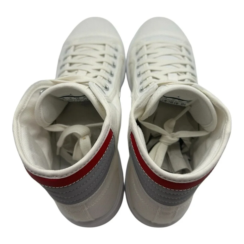 Air Jordan Sky High OG Shoes Mens Sz 11.5 White Gym Red Grey Sneakers 819953-102